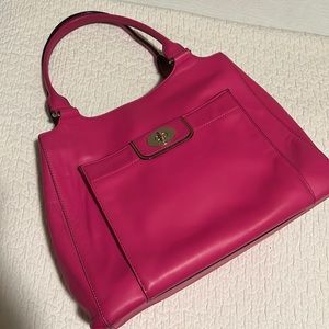 Kate Spade pink leather tote